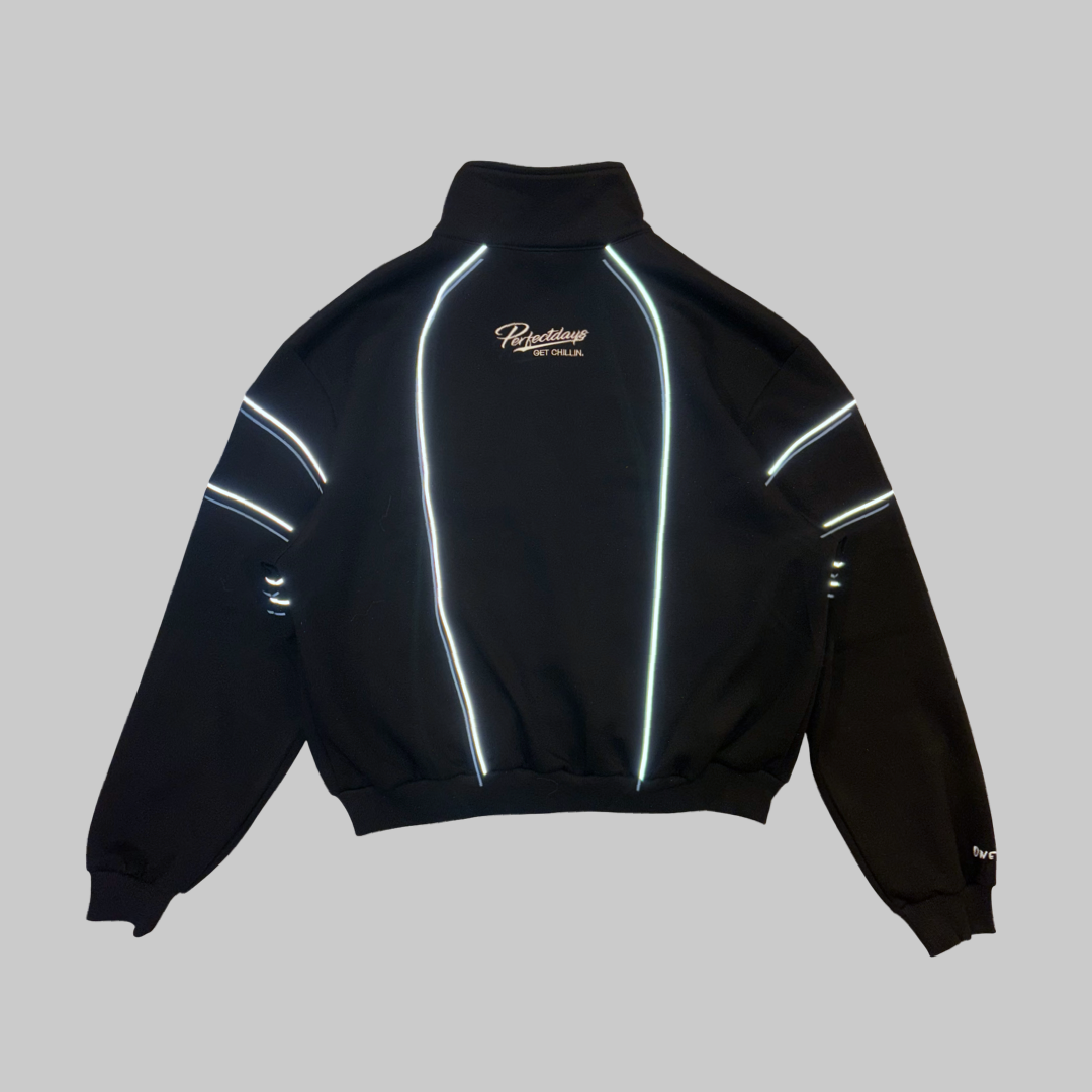 REFLECT LINE TRACKSUIT - BLACK