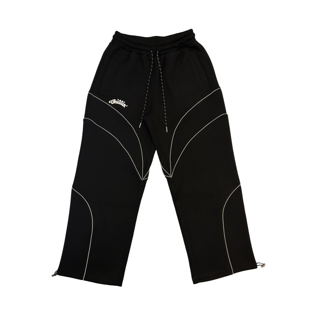 REFLECT LINE TRACKSUIT - BLACK