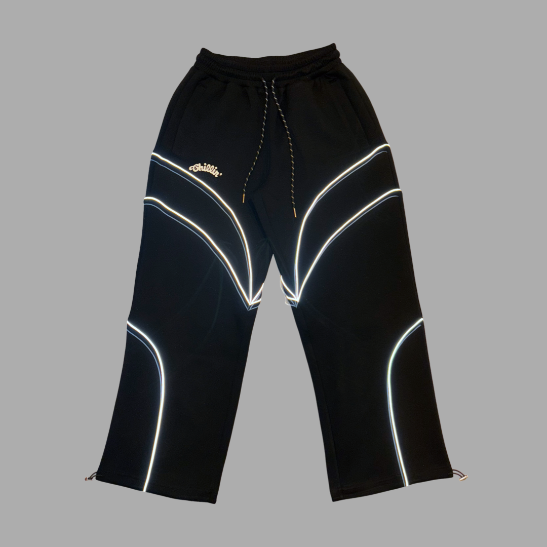 REFLECT LINE TRACKSUIT - BLACK