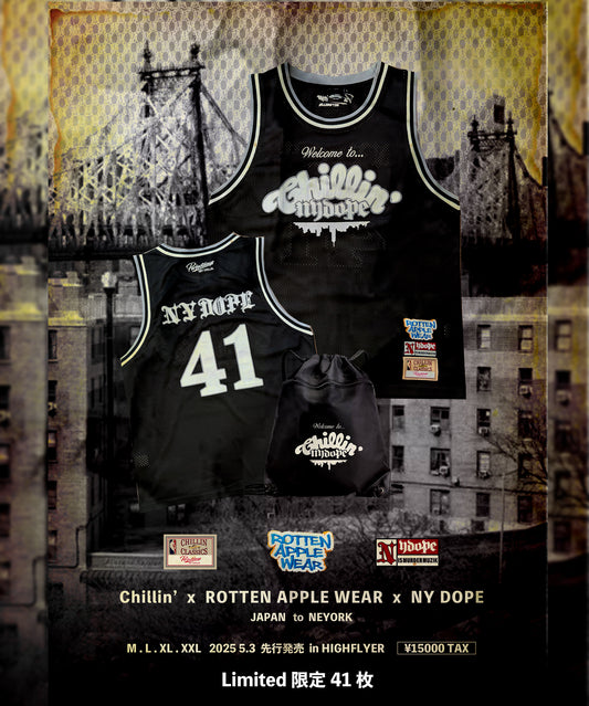 CHILLIN'×NYDOPE BASKETBALL JERSEY