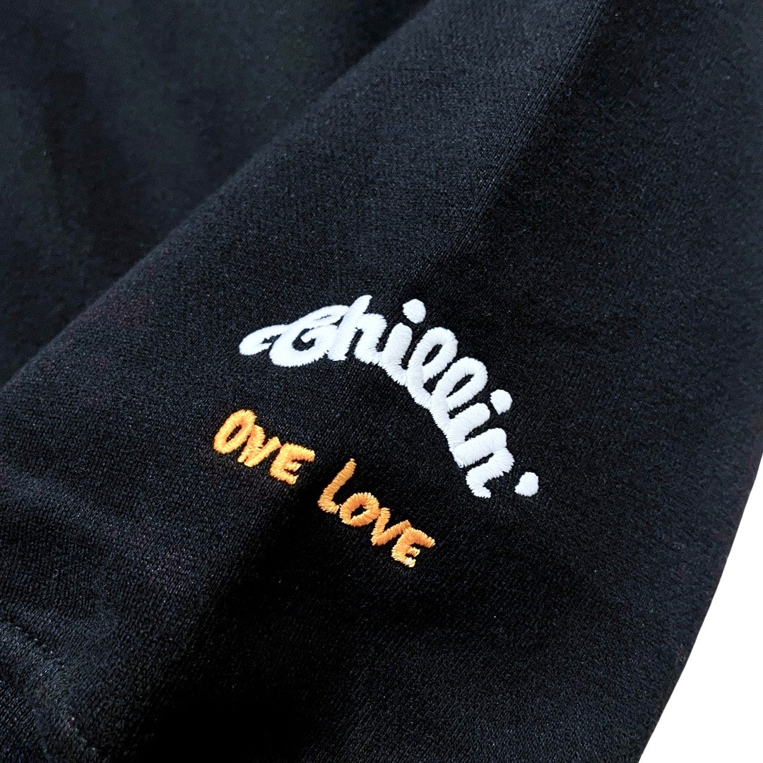 NY EAGLE HOODIE - BLACK