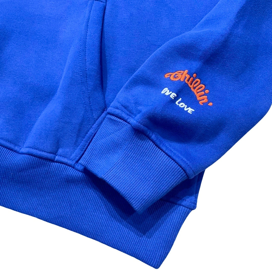 NY EAGLE HOODIE - BLUE