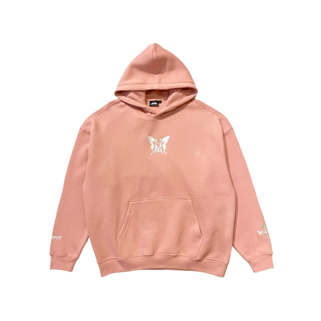 NY BUTTERFLY SWEATSUIT SET - PINK