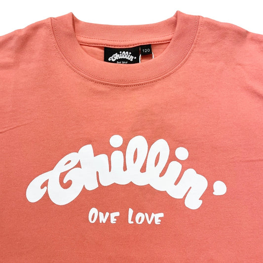 KID'S LOGO S/S TEE - ORANGE
