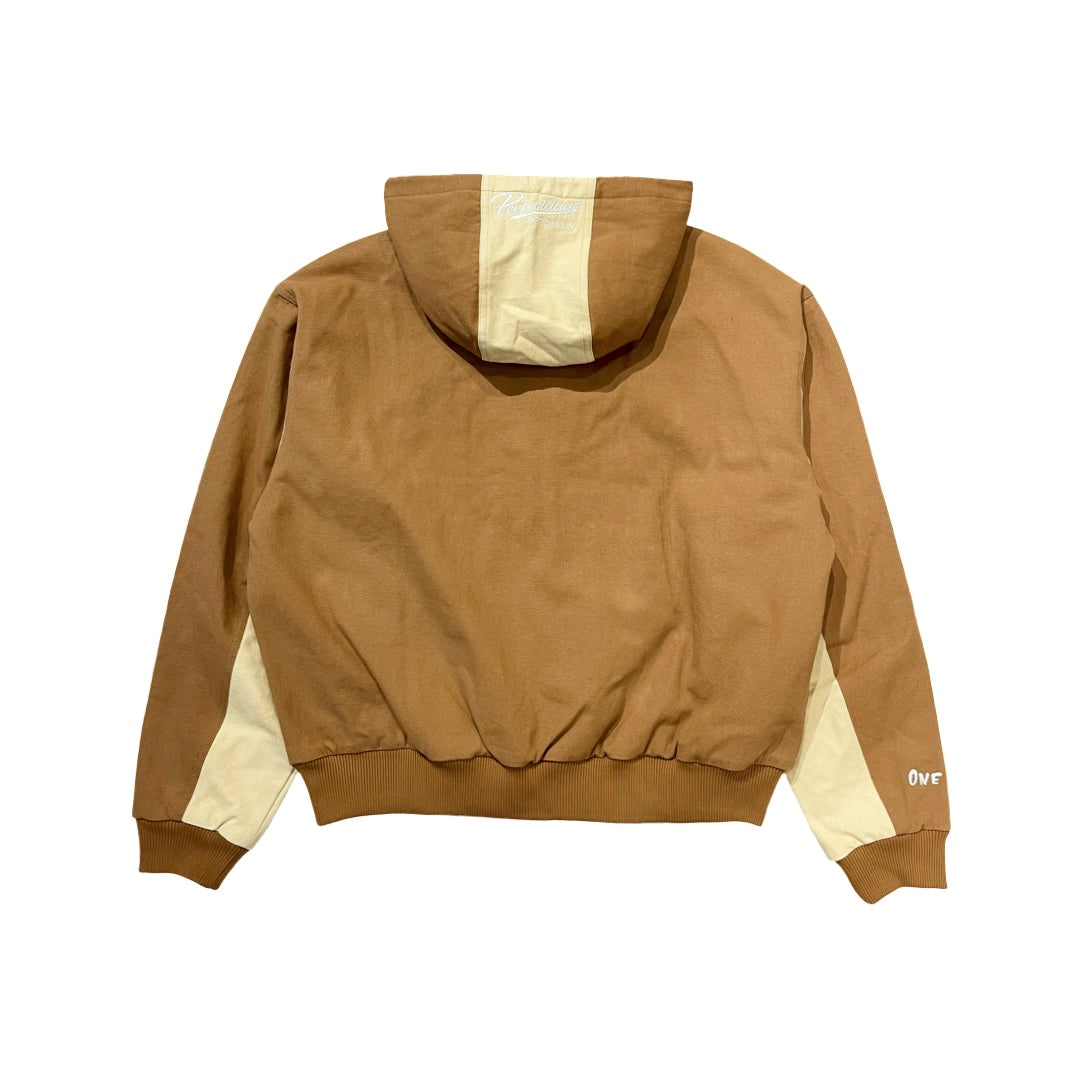 DUCK JACKET - BROWN