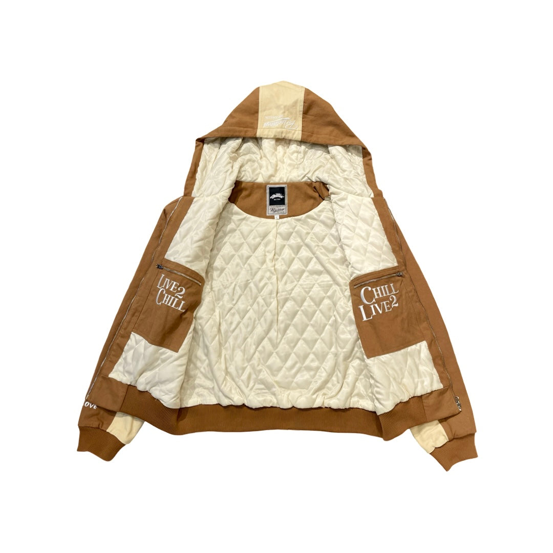 DUCK JACKET - BROWN