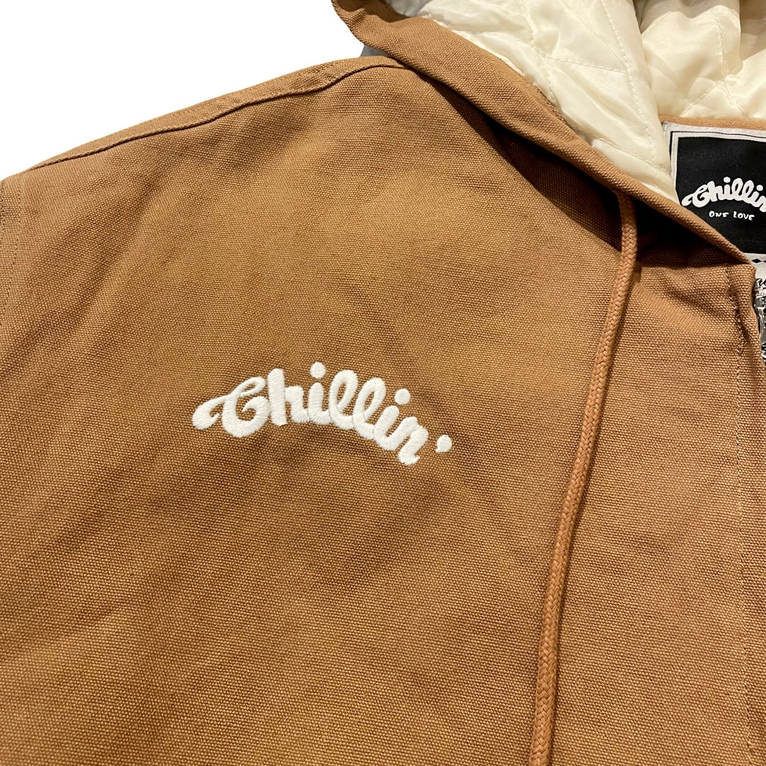 DUCK JACKET - BROWN