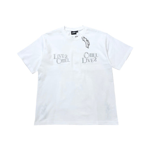 L2C C2L REFLECTOR S/S TEE - WHITE