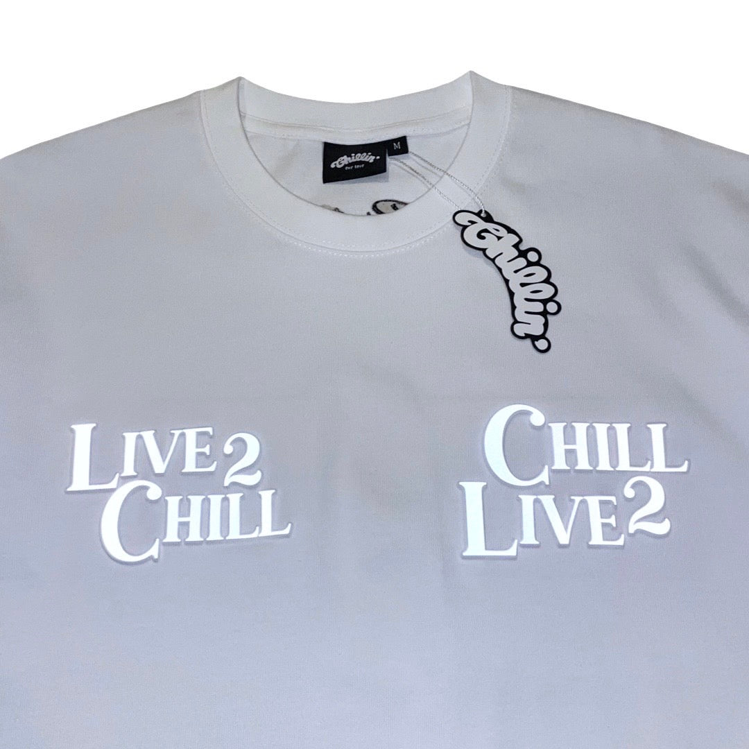 L2C C2L REFLECTOR S/S TEE - WHITE
