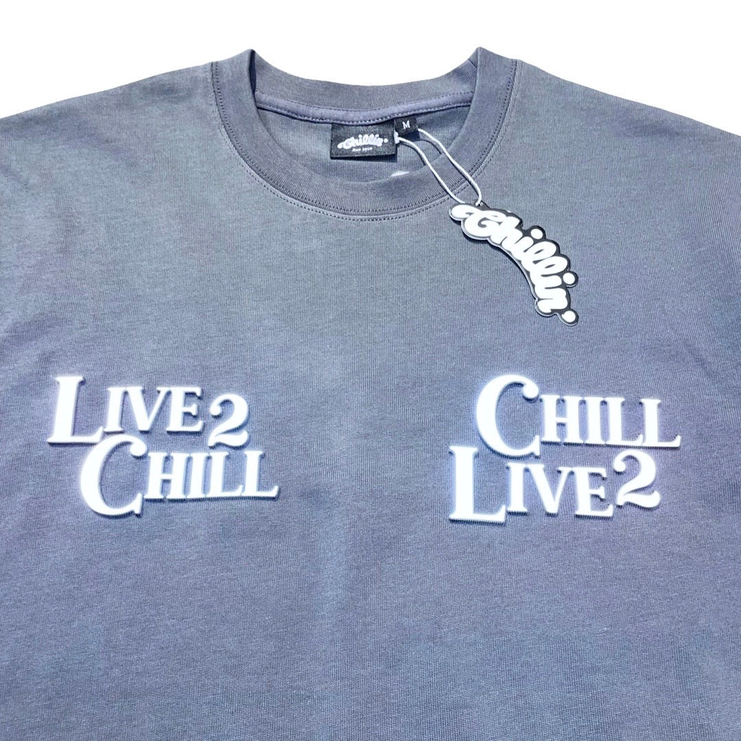 L2C C2L REFLECTOR S/S TEE - CHARCOAL