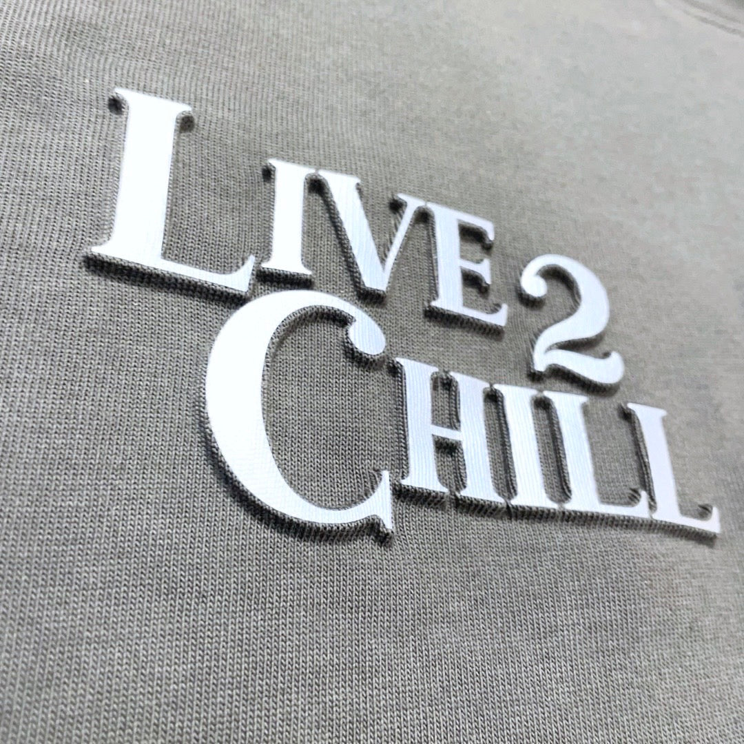 L2C C2L REFLECTOR S/S TEE - CHARCOAL