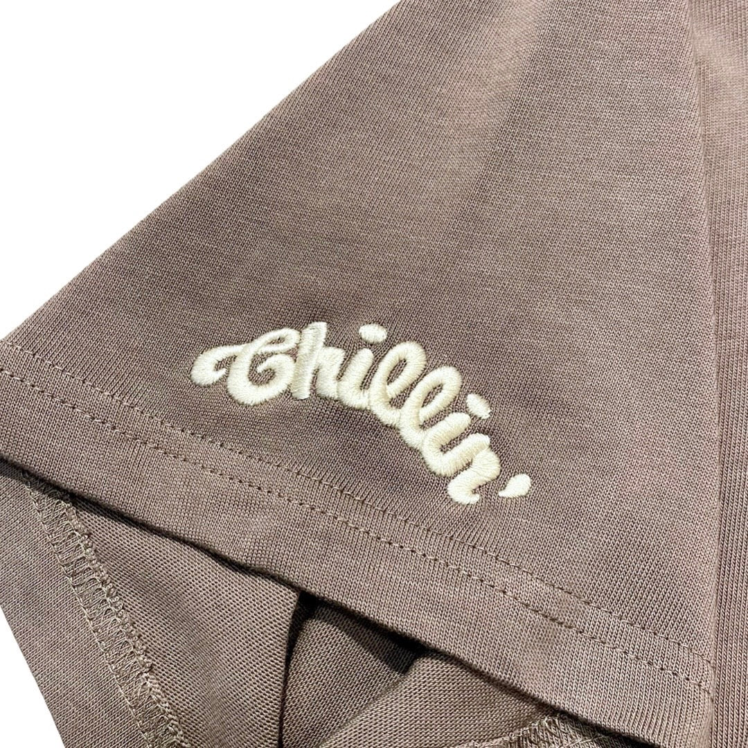 NY BUTTERFLY S/S TEE - BROWN
