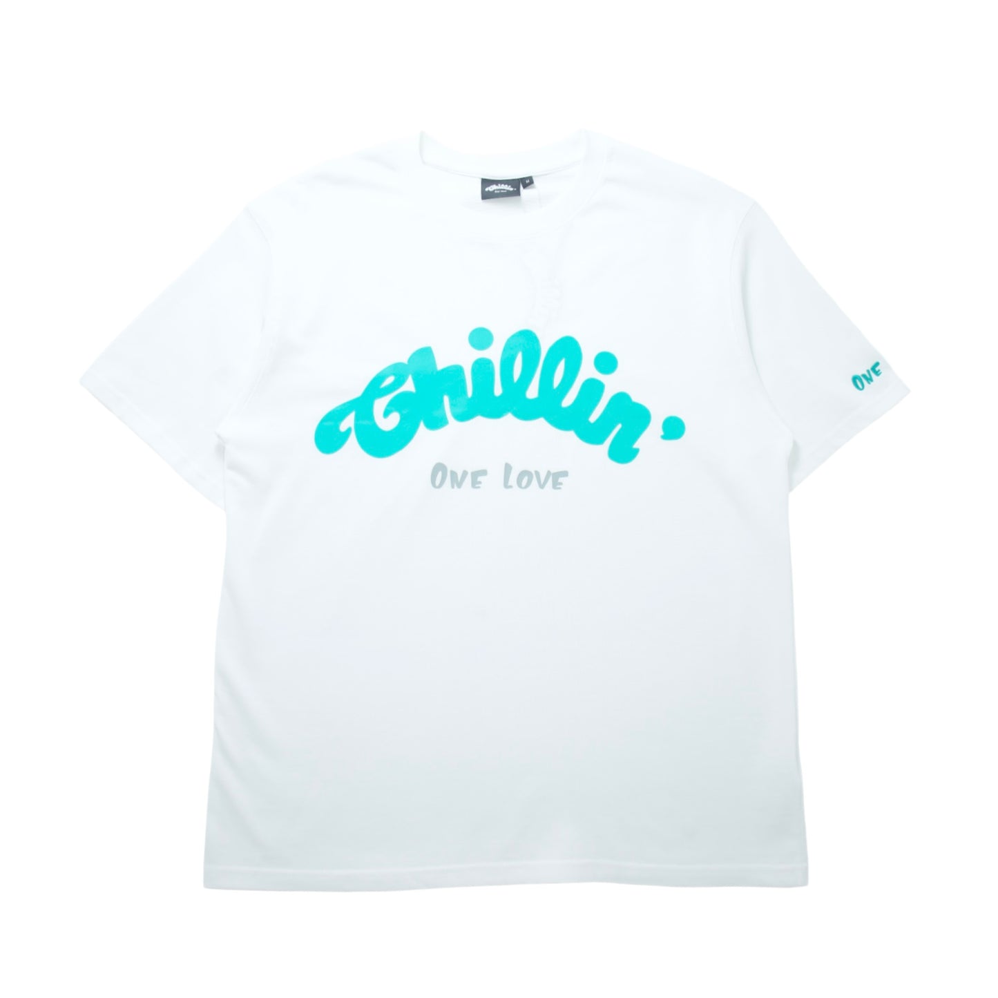 BIG LOGO S/S TEE - WHITE / MINT