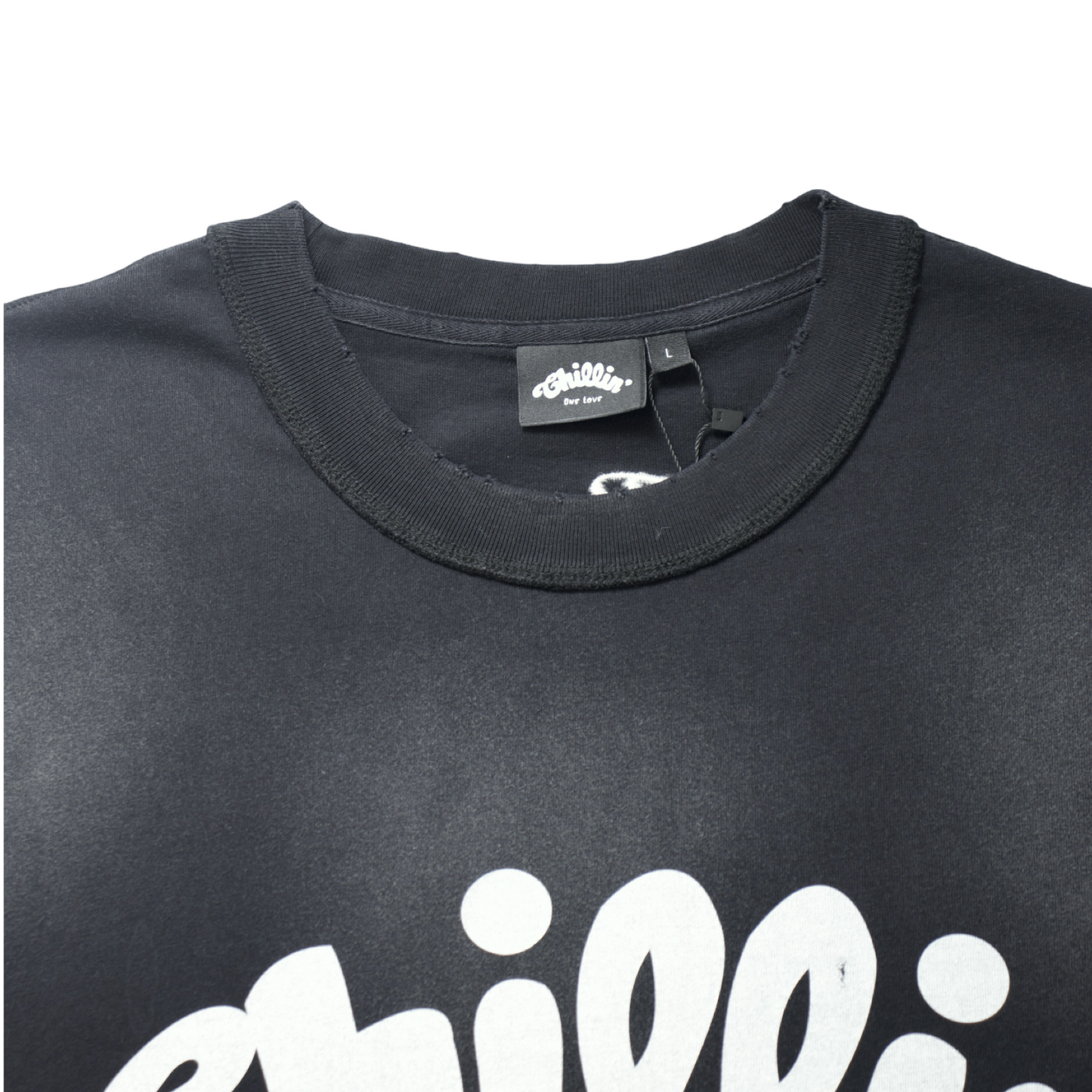 BIG LOGO SLEEVELESS TEE - BLACK