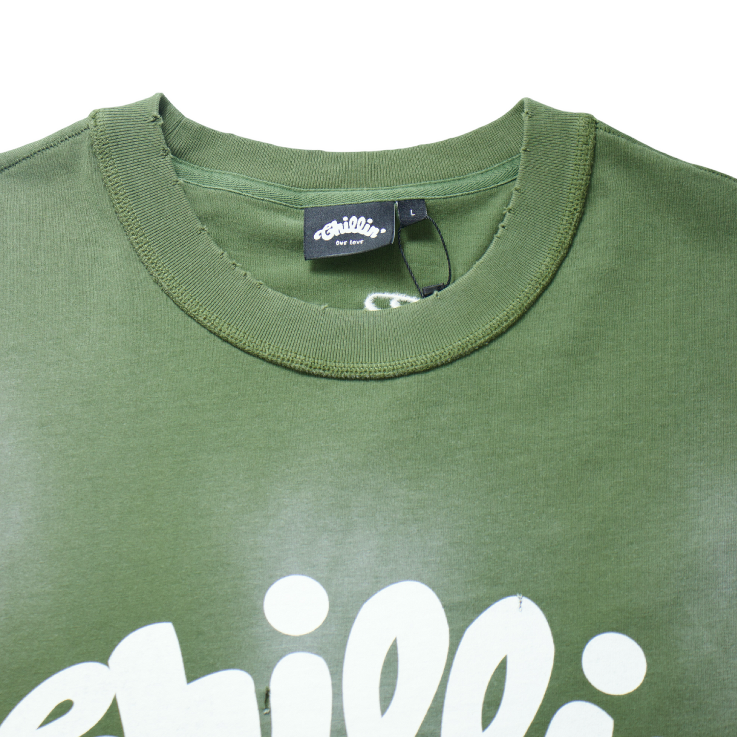 BIG LOGO SLEEVELESS TEE - GREEN