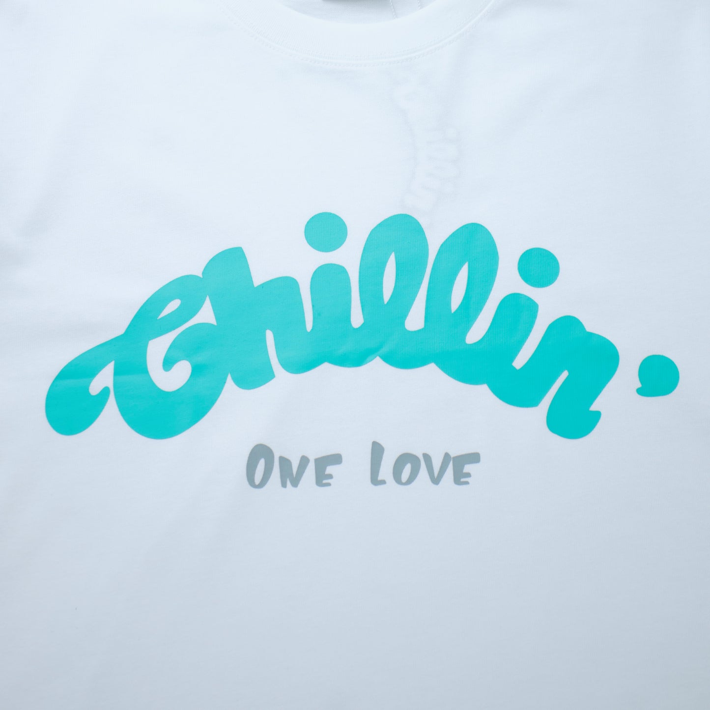 BIG LOGO S/S TEE - WHITE / MINT
