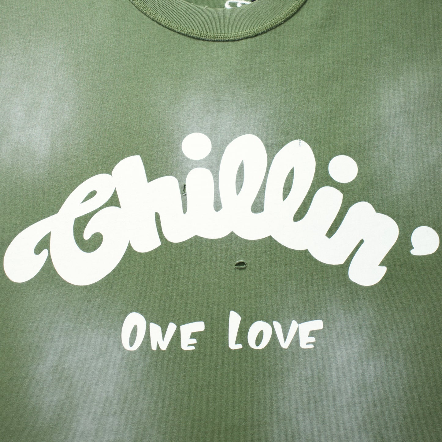 BIG LOGO SLEEVELESS TEE - GREEN
