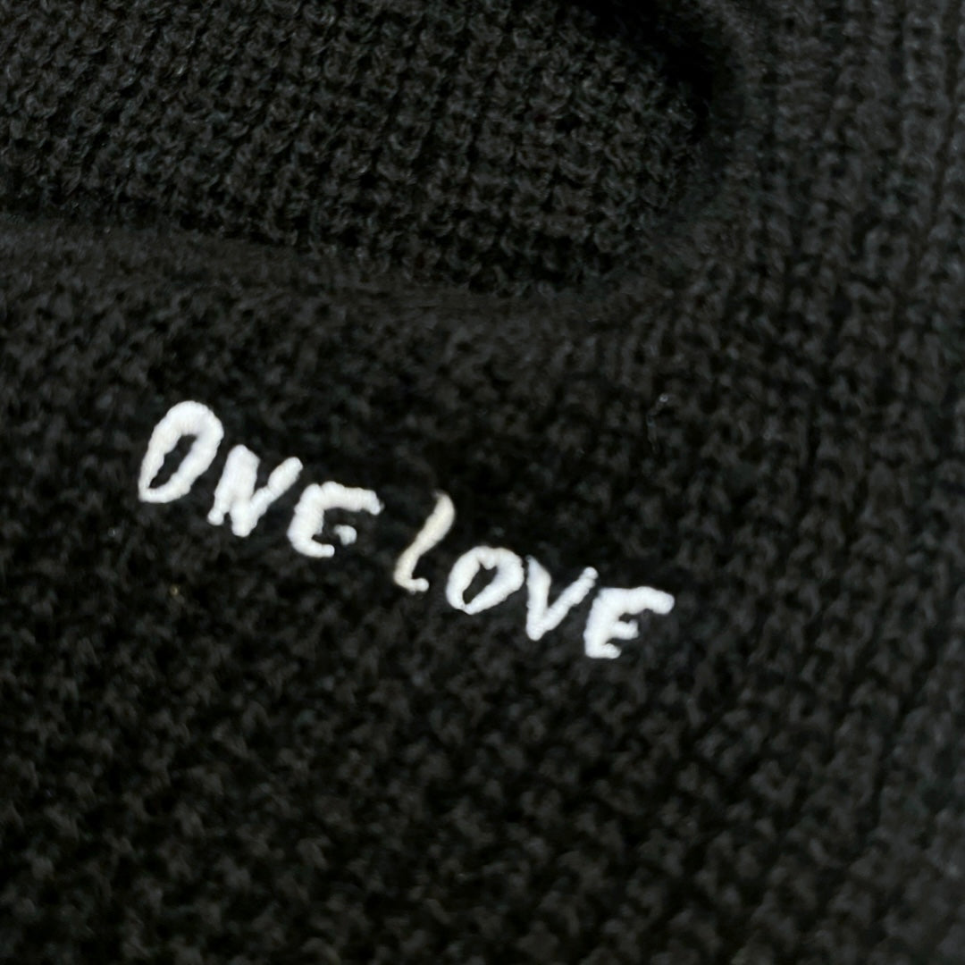 KNIT BALACLAVA - BLACK