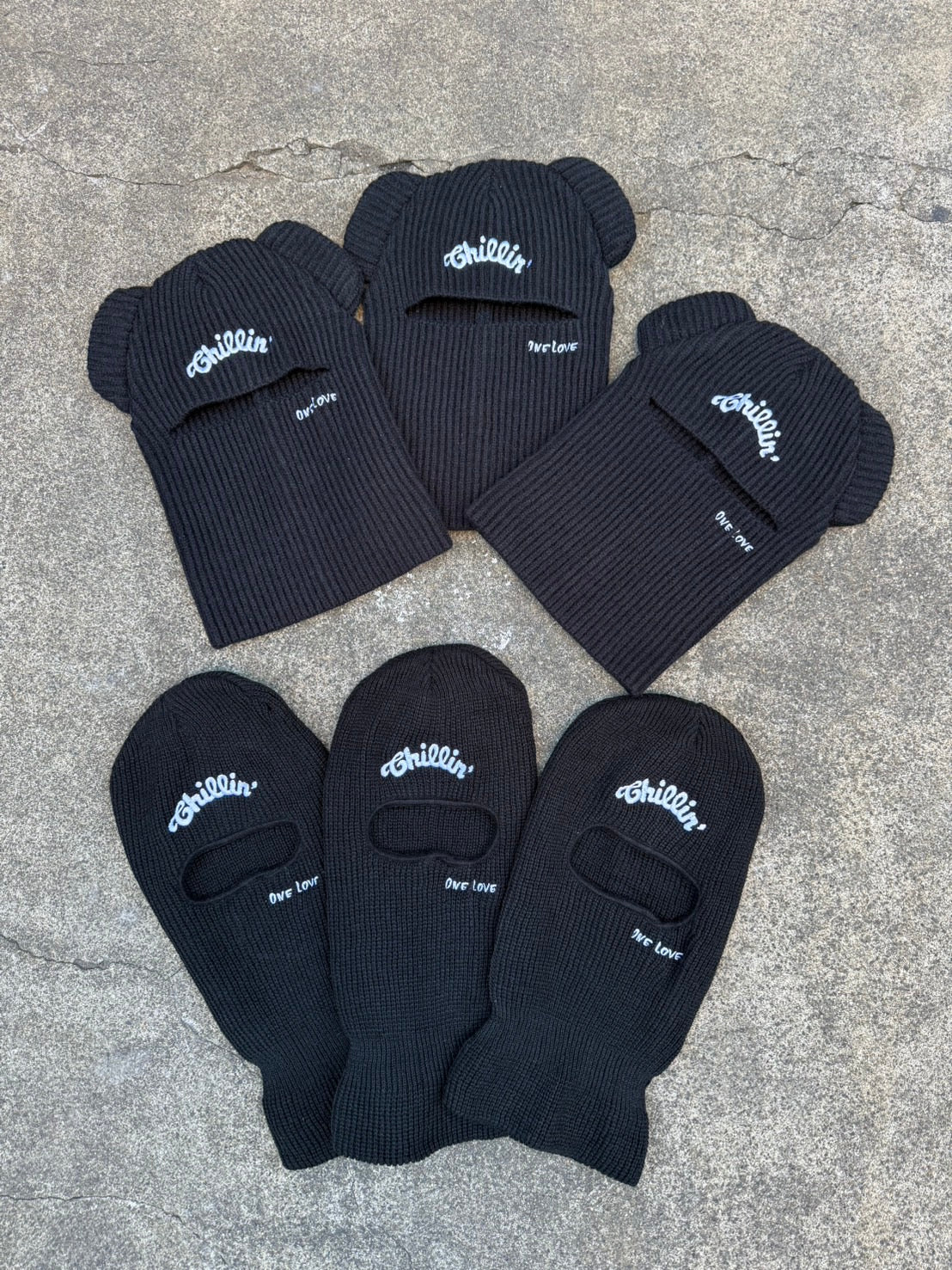 KNIT BALACLAVA - BLACK