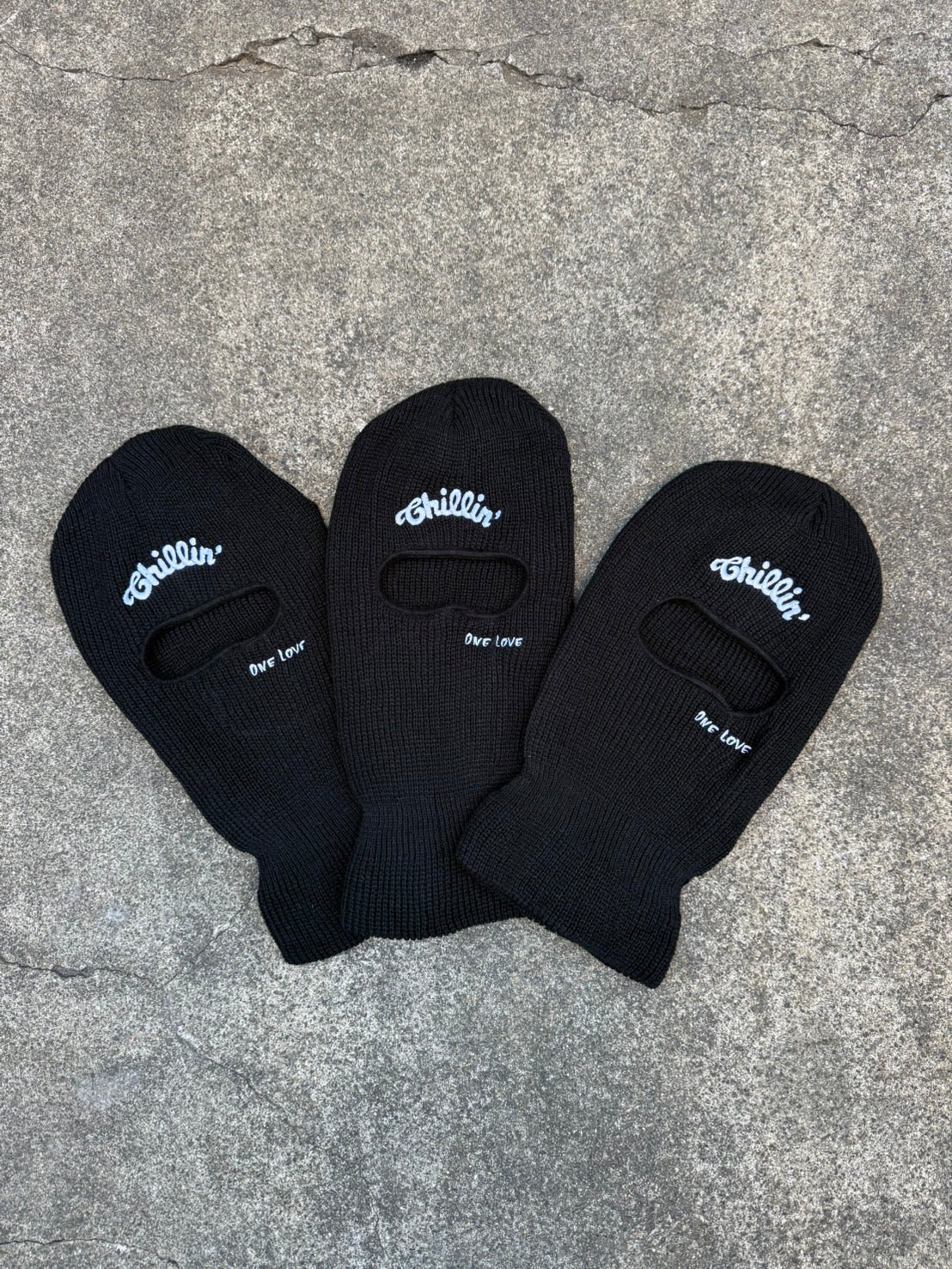 KNIT BALACLAVA - BLACK
