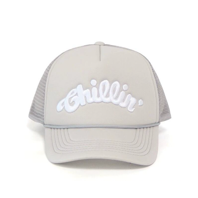 LOGO 5PANEL MESH CAP - GREY