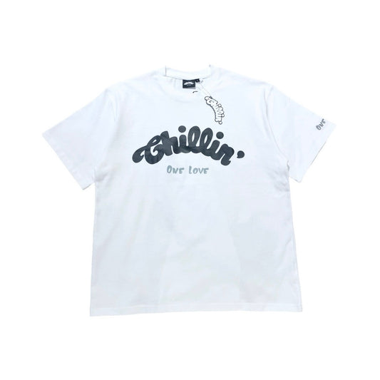 BIG LOGO S/S TEE - WHITE / BLACK