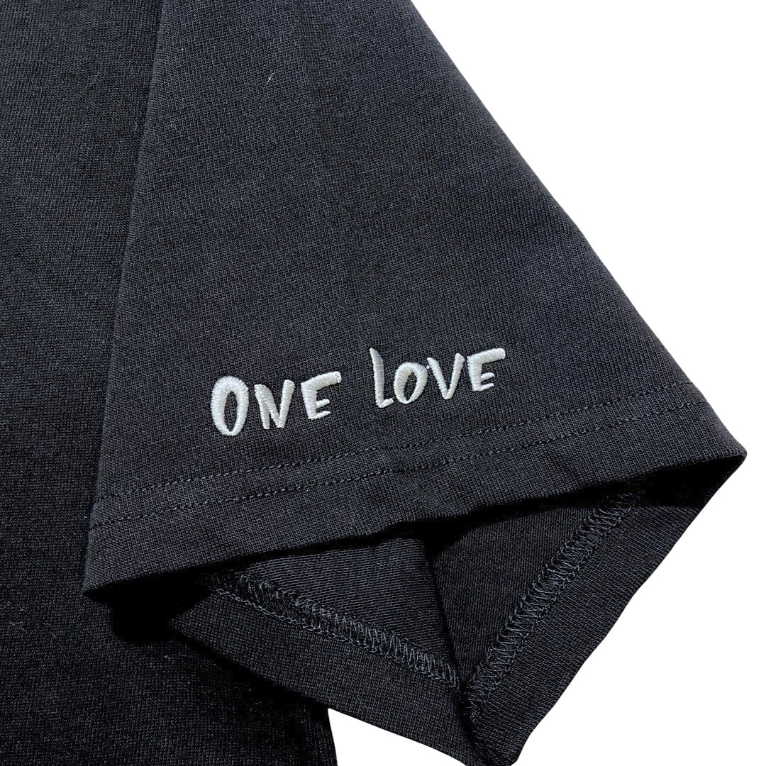 BIG LOGO S/S TEE - BLACK / BLACK