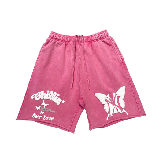 NY BUTTERFLY PIGMENT SHORTS - PINK