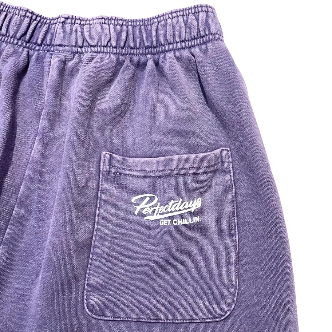 NY BUTTERFLY PIGMENT SHORTS - PURPLE