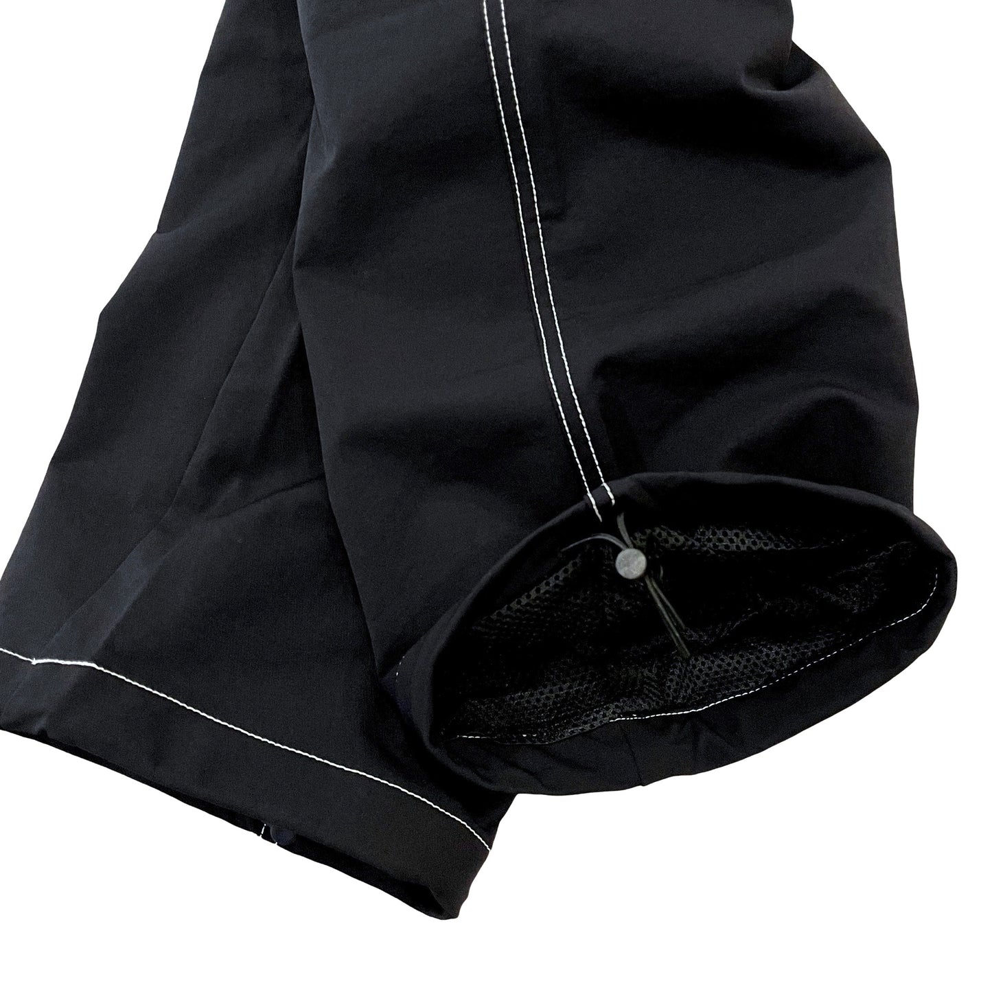 NYLON STRETCH PANTS - BLACK