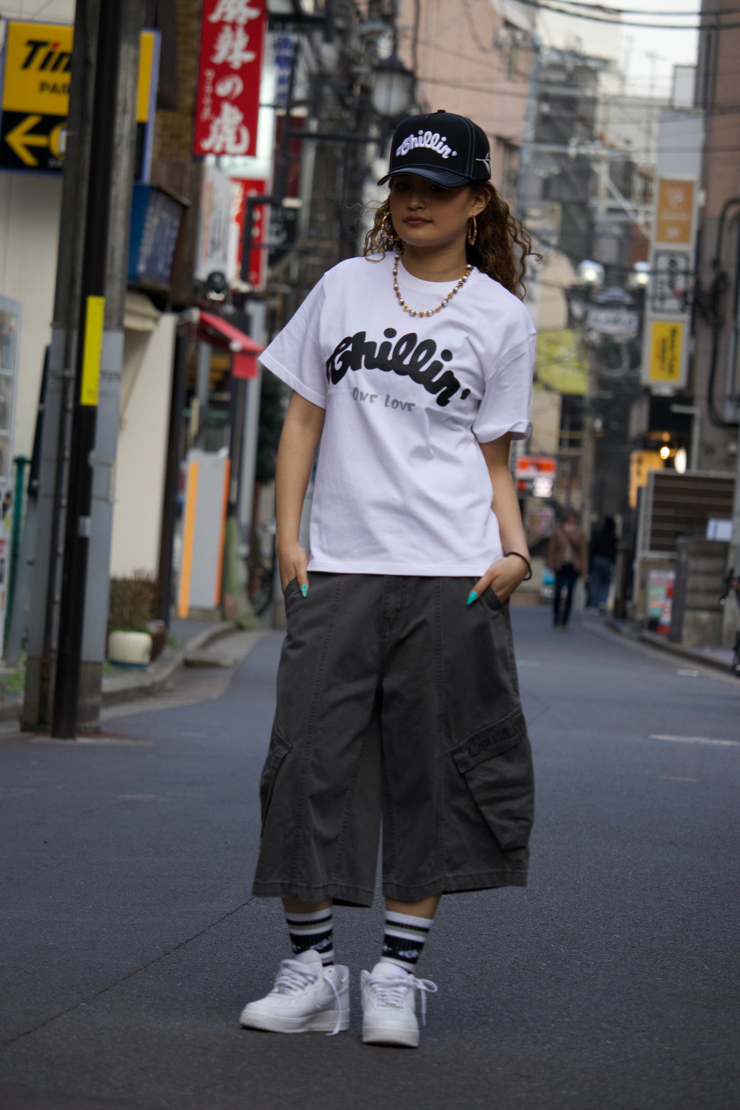 CARGO SHORTS - BLACK