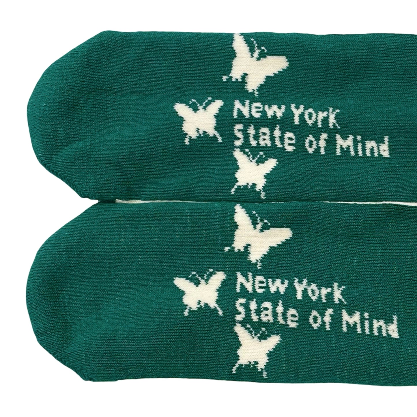 NY BUTTERFLY SOCKS - GREEN
