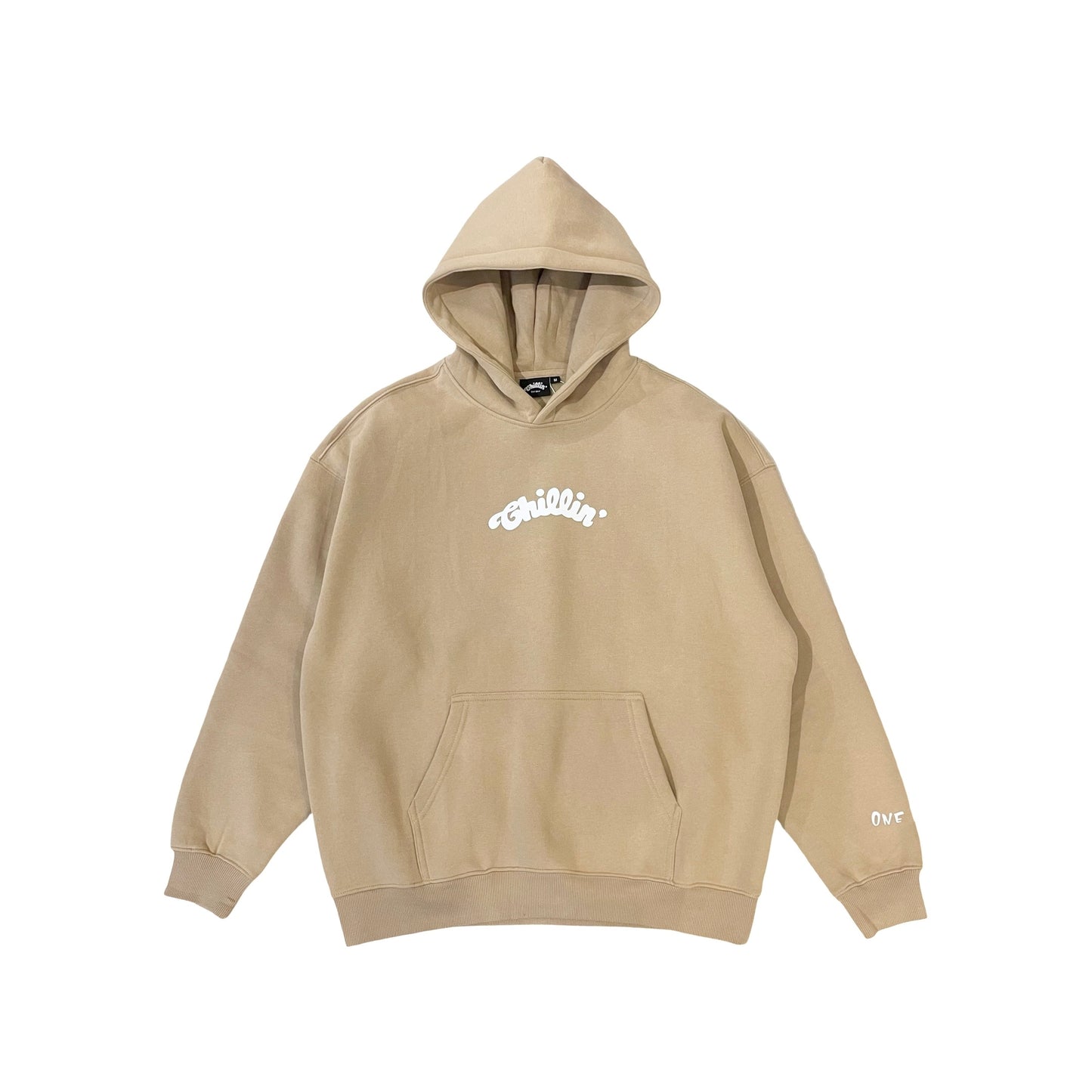 MINI LOGO HOODIE - BROWN