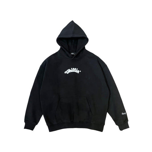 MINI LOGO HOODIE - BLACK