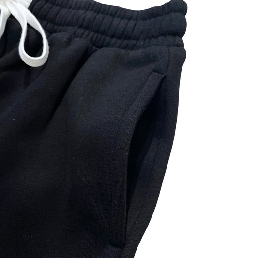 SWEAT SKIRT - BLACK