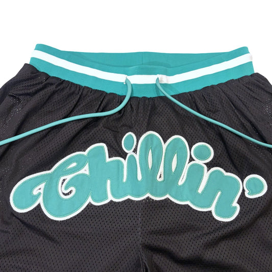 BASKETBALL STAR SHORTS - MINT