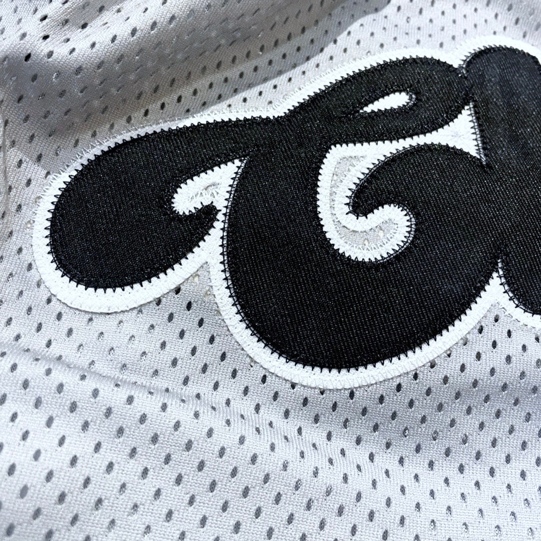BASKETBALL STAR SHORTS - GREY / BLACK