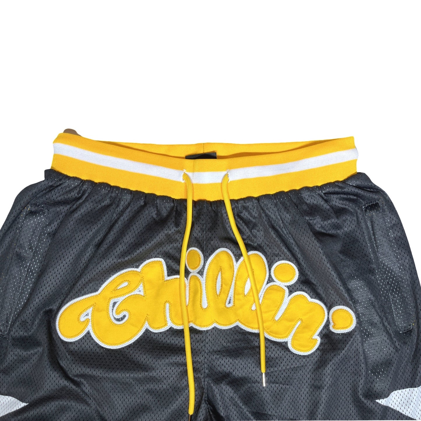BASKETBALL STAR SHORTS - YELLOW