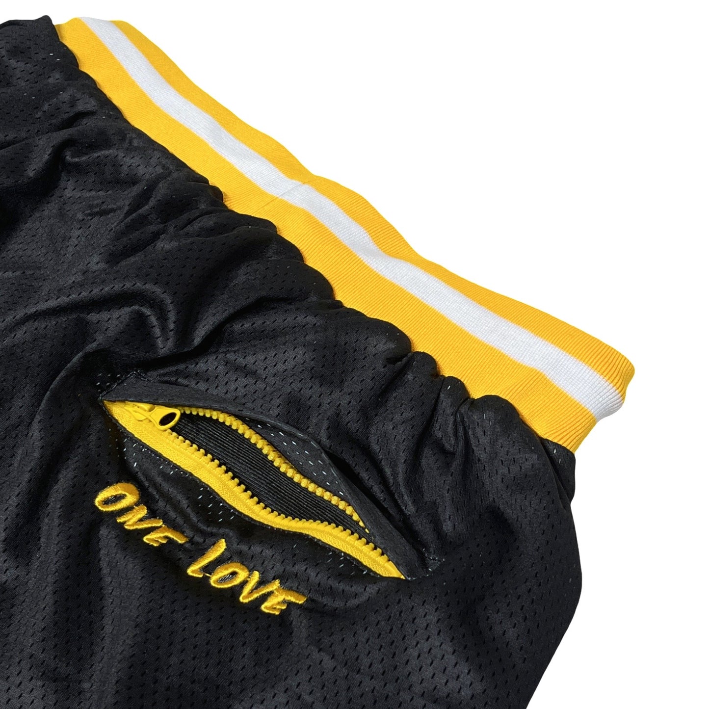 BASKETBALL STAR SHORTS - YELLOW