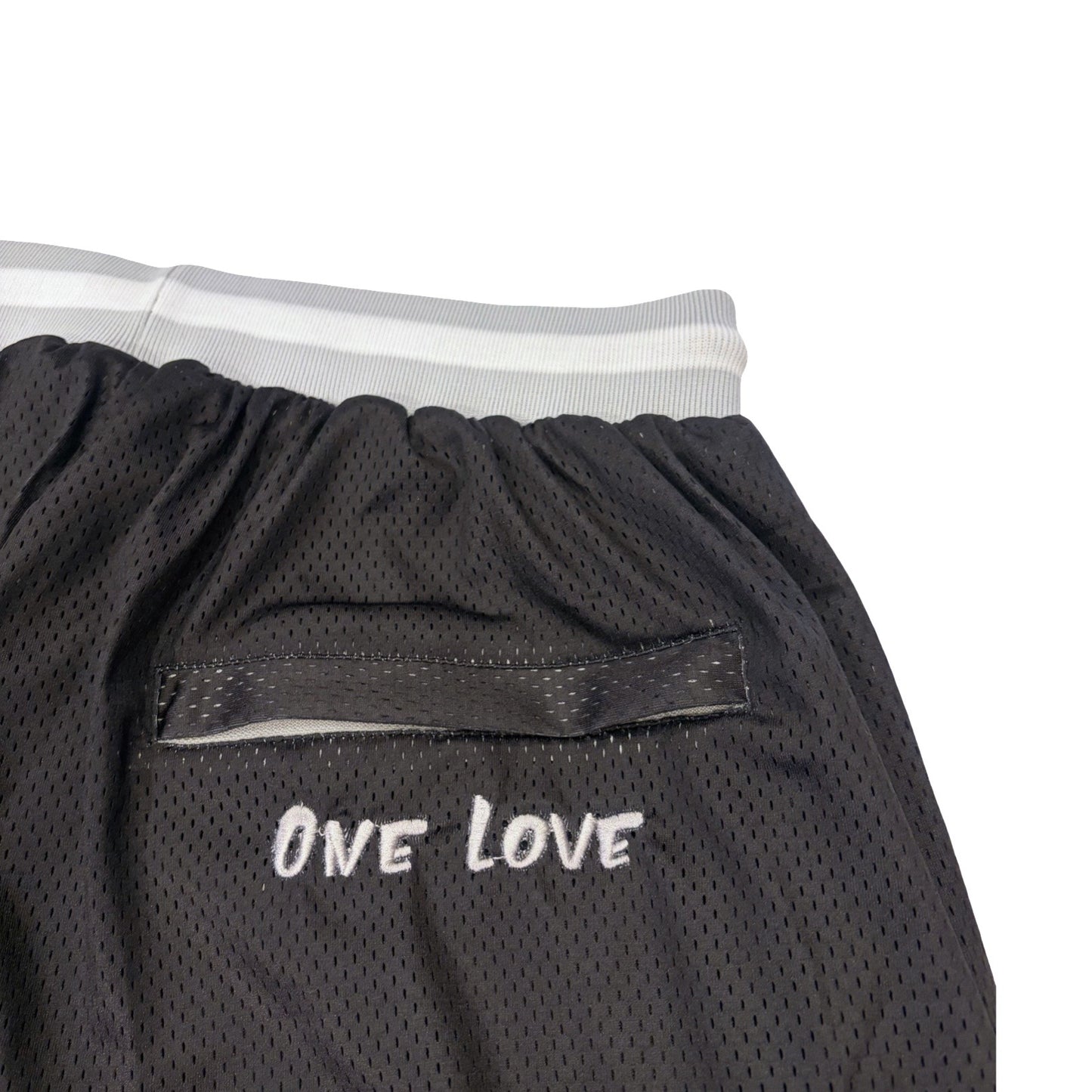BASKETBALL STAR SHORTS - GREY / BLACK