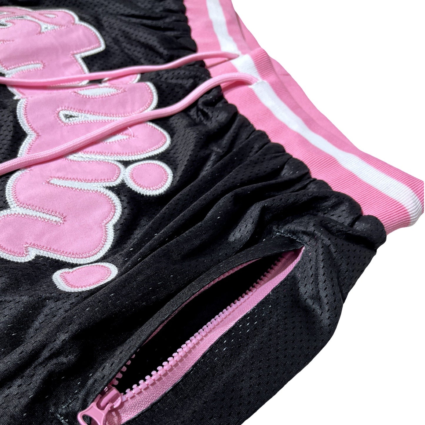 BASKETBALL STAR SHORTS - PINK