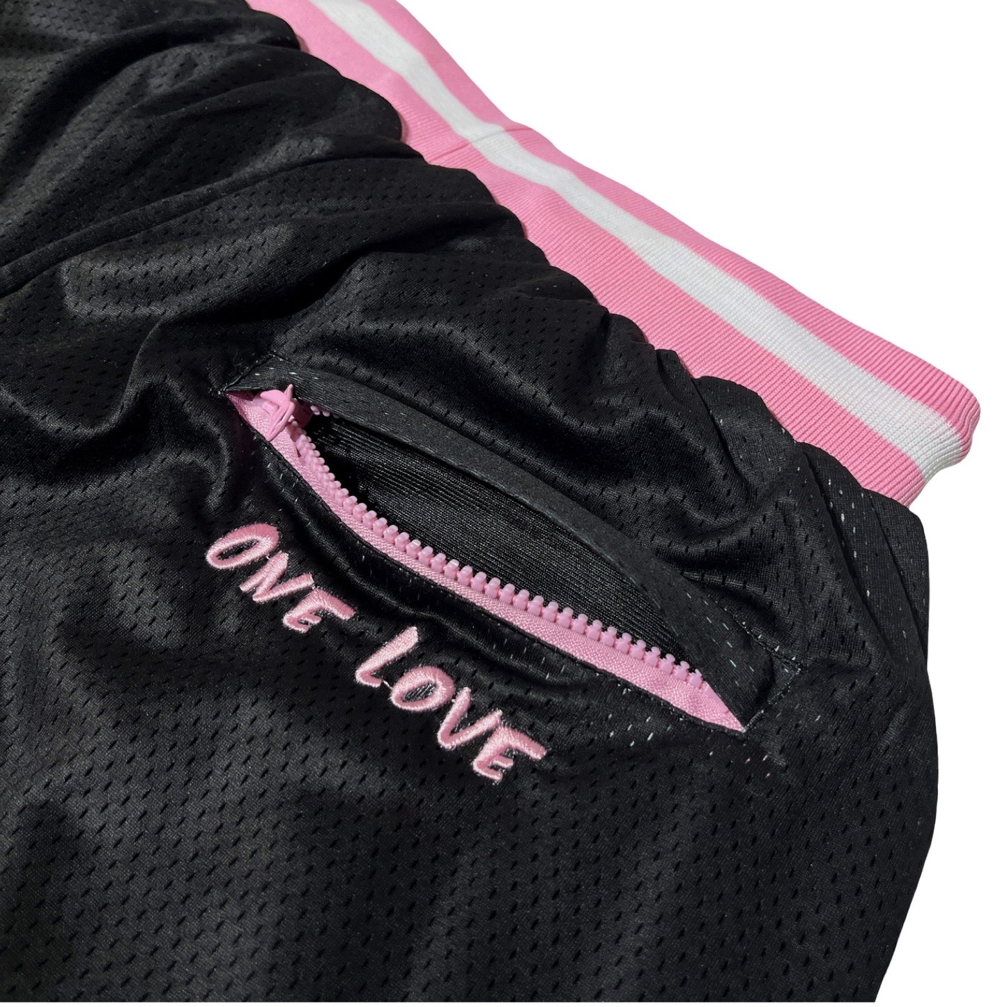 BASKETBALL STAR SHORTS - PINK