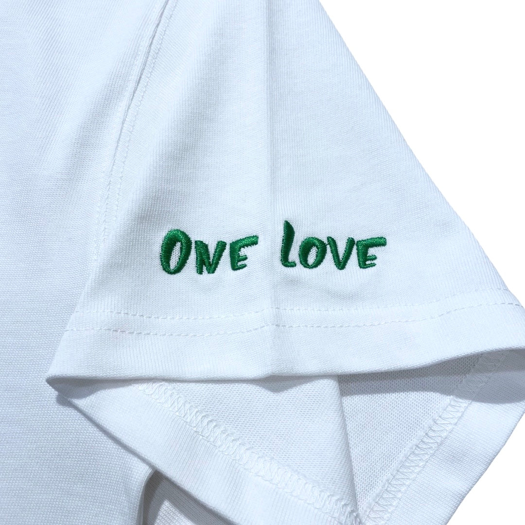 CHILLIN' × Castle Records - "MUSIC LOVER" S/TEE - WHITE