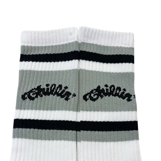 LOGO SOCKS - GREY