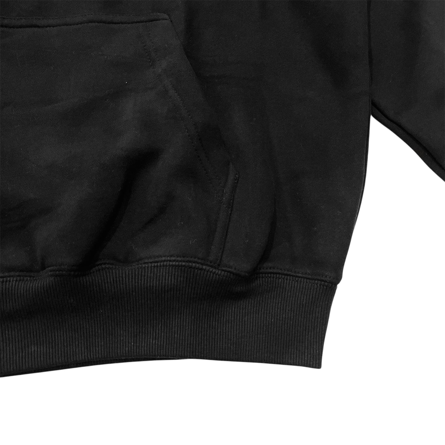 BIG LOGO LAYERED  SWEAT SET- BLACK