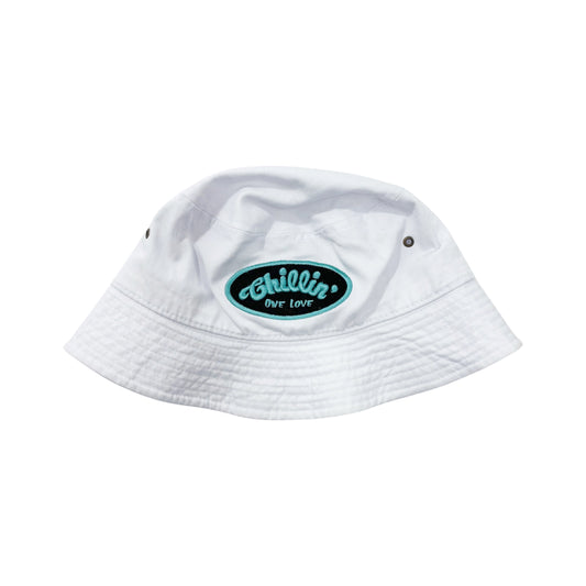BUCKET HAT - WHITE / MINT