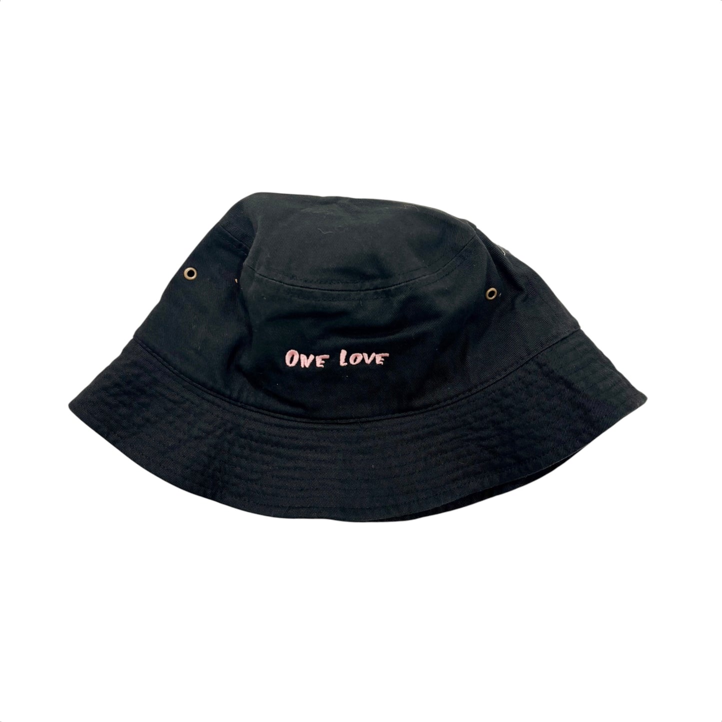BUCKET HAT - BLACK / PINK