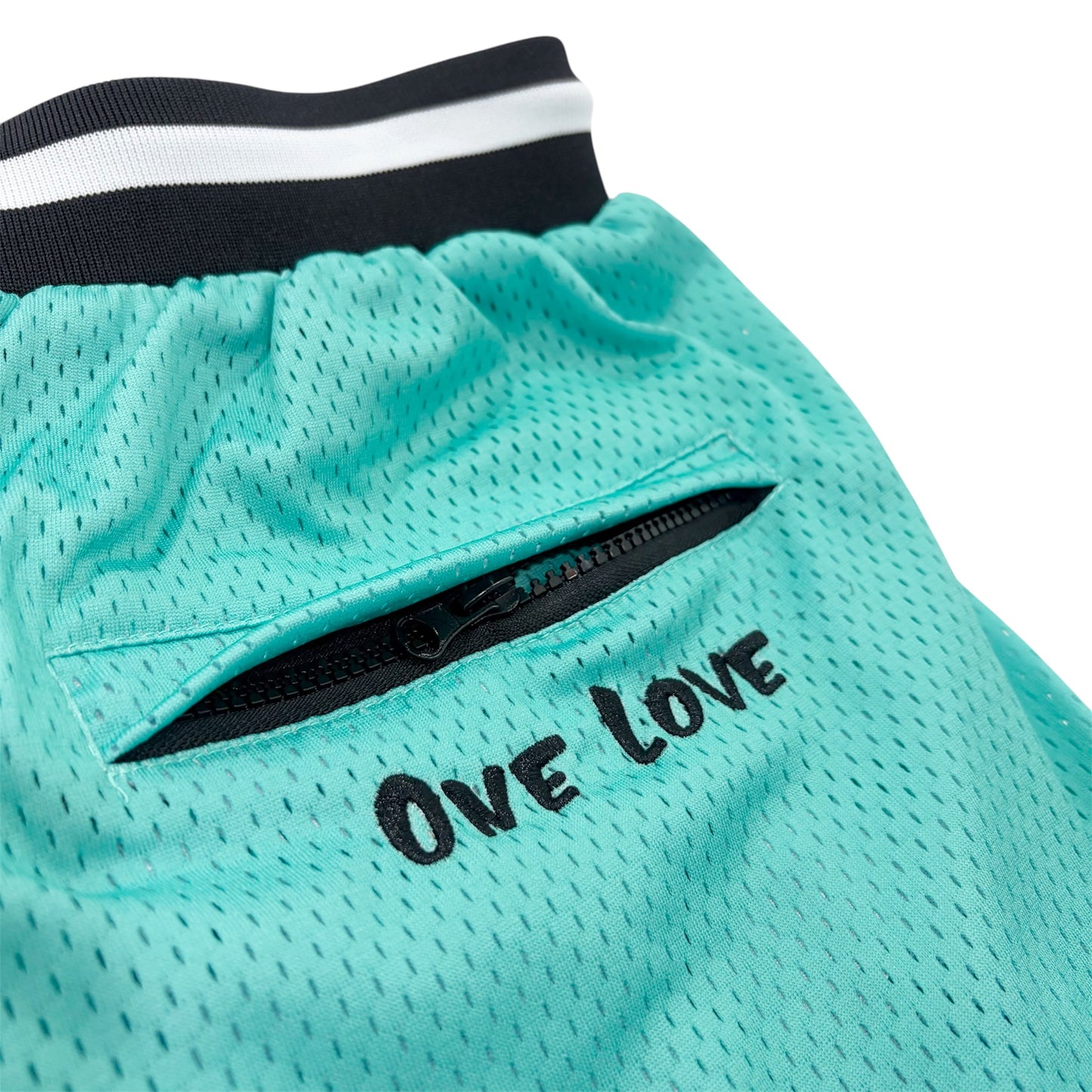 BASKETBALL STAR SHORTS - MINT
