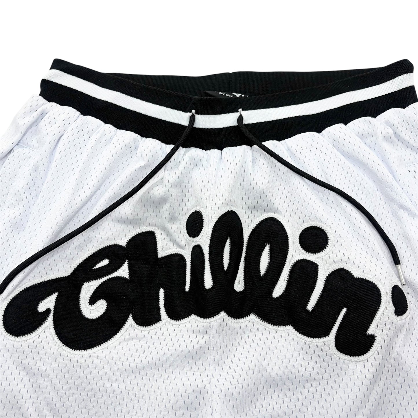 BASKETBALL STAR SHORTS - WHITE