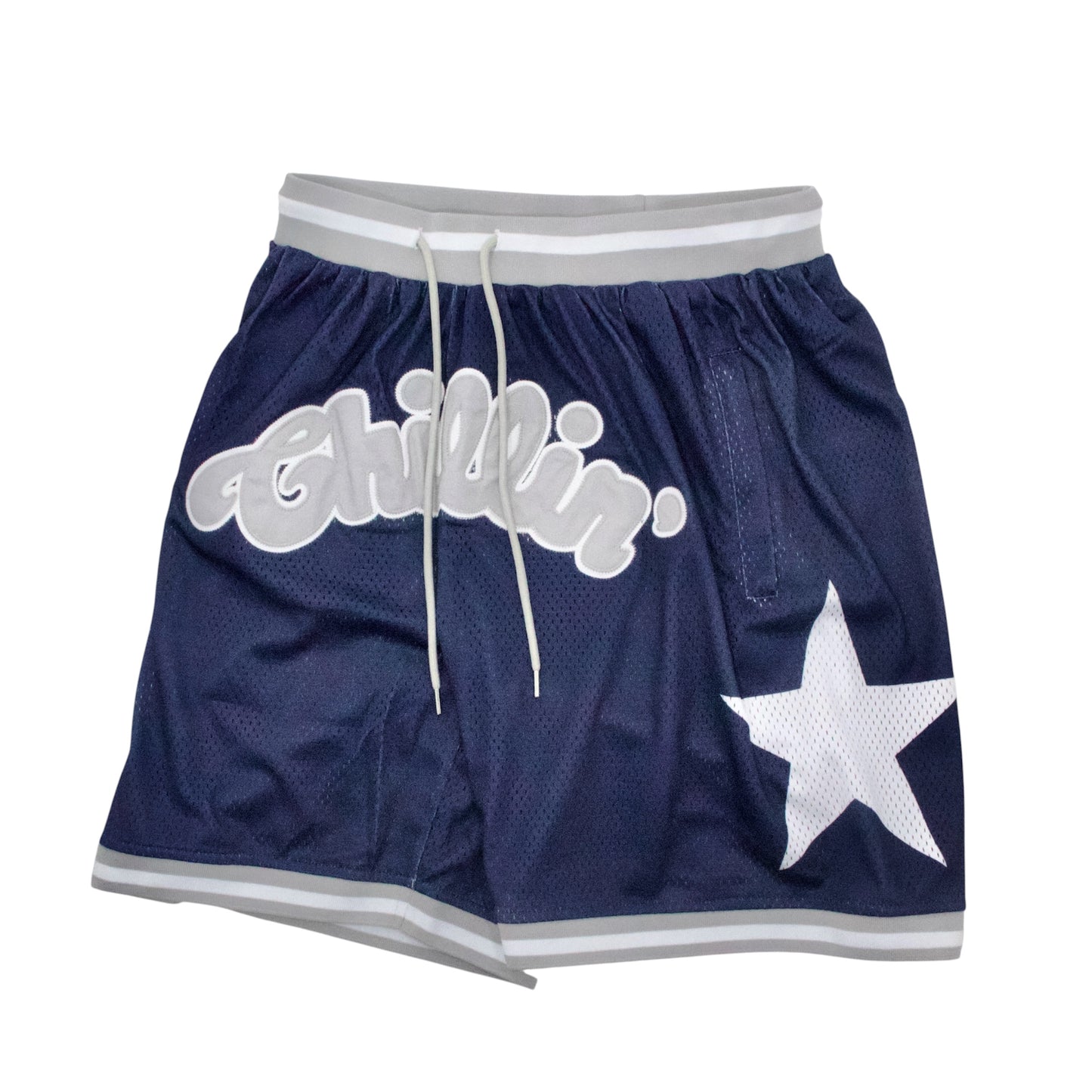 BASKETBALL STAR SHORTS - NAVY